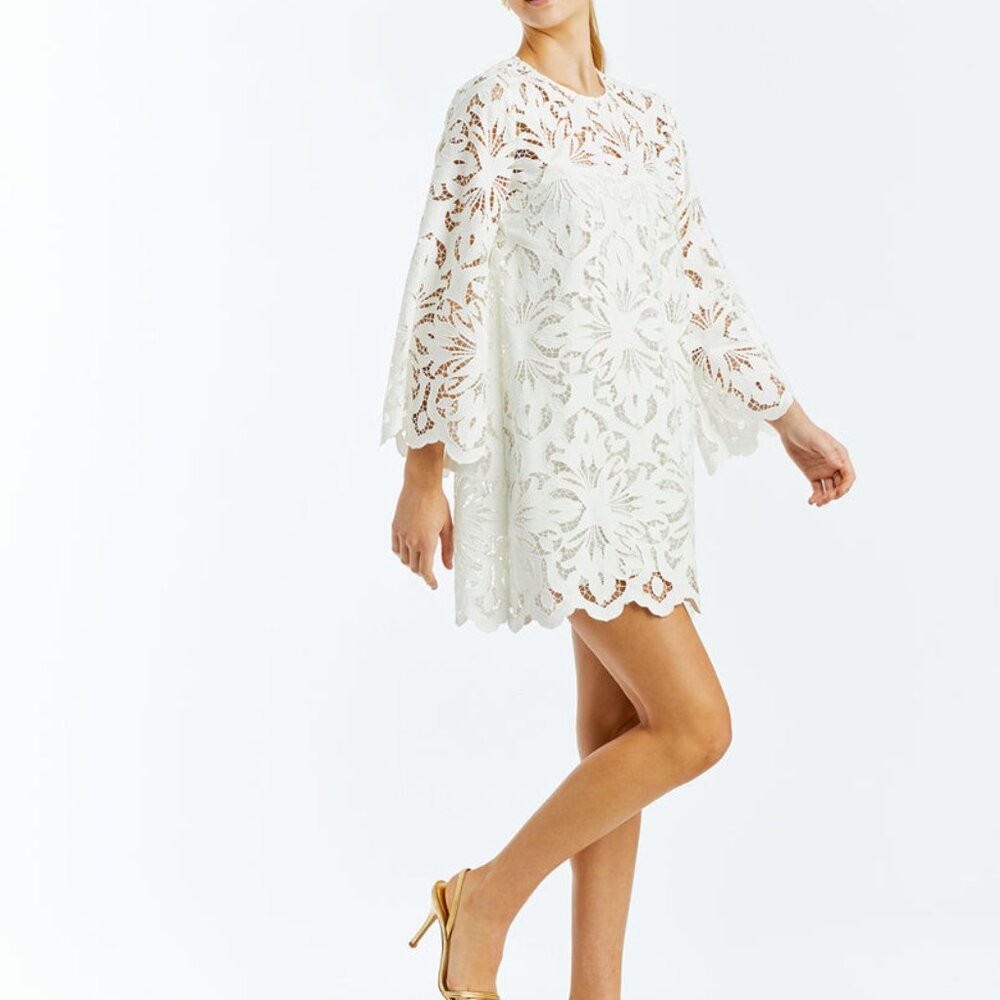MESTIZA NEW YORK Mira Mini Dress Size MM / Ivory
